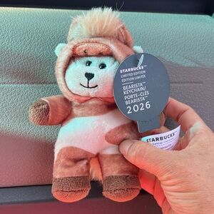 Starbucks bearista keychain